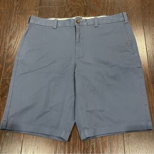 J. Crew  Mens Blue Shorts Size 35 Chino 11” Inseam New Classic Preppy